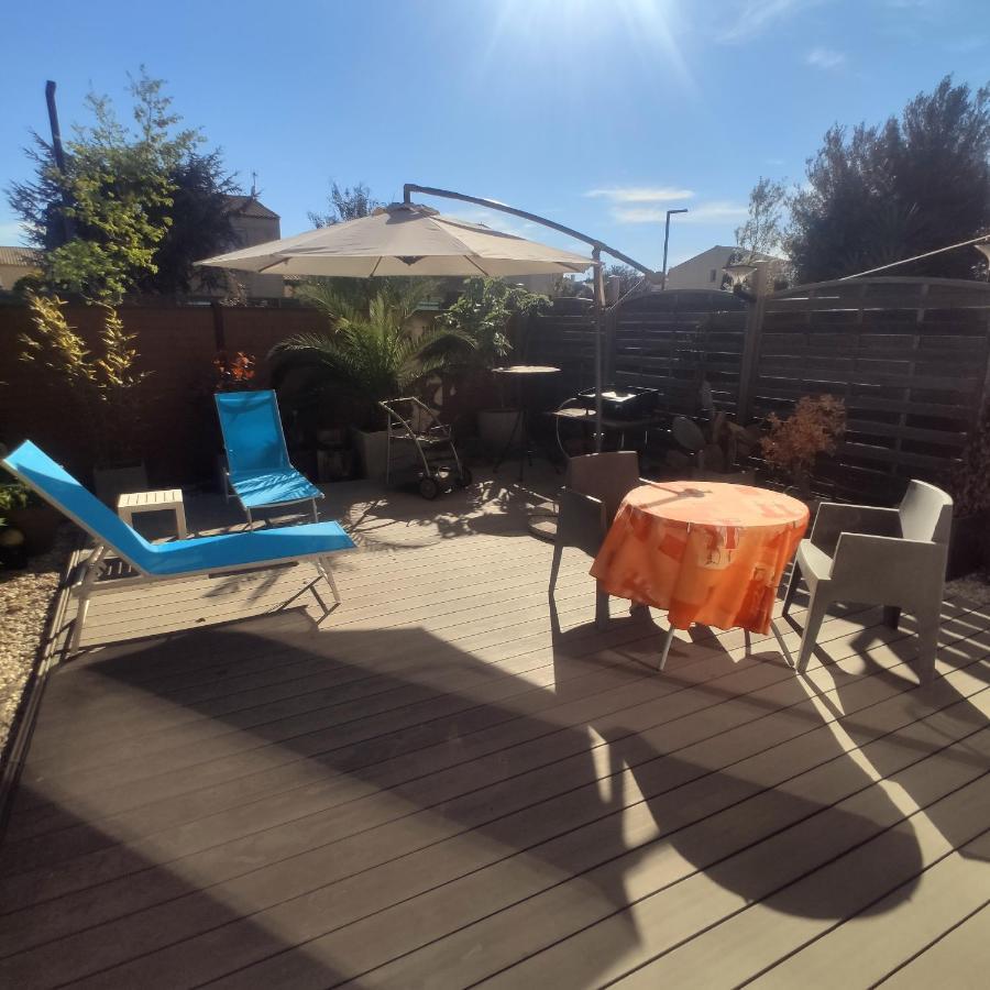 Appartement D'Une Chambre Avec Piscine Partagee Terrasse Amenagee Et Wifi A Perols A 1 Km De La Plage Buitenkant foto